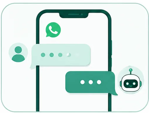 AI 智能回覆示意圖